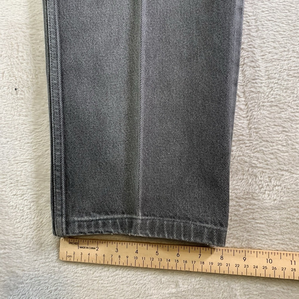 Vintage Levis 550 Jeans Mens 36x32 Gray Medium Wash Relaxed Tapered Y2K Denim - Picture 9 of 16